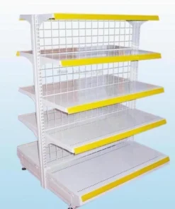 Kệ đôi siêu thị vàng