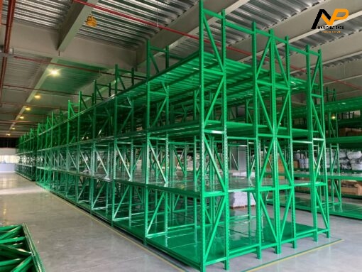 Kệ pallet xanh lá Kệ pallet xanh lá