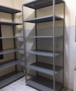 Kệ sắt v lỗ 6 tầng - cao 2m, dài 1m, rộng 0.6m