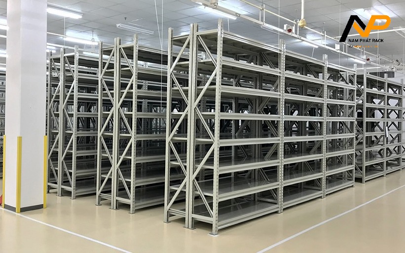 Kệ kho hàng dự án kệ trung tải
