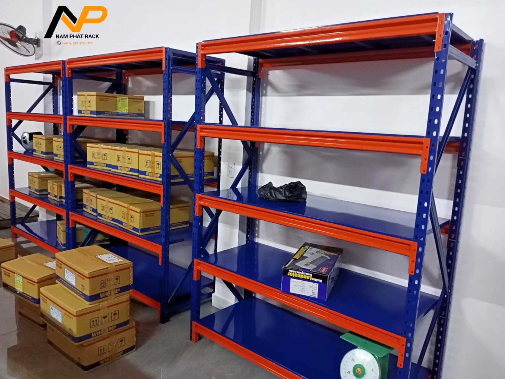 Kệ trung tải 5 tầng 1m5x06mx2m Kệ trung tải 5 tầng 1m5x06mx2m