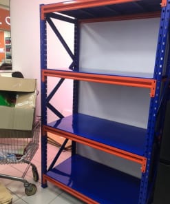 Kệ trung tải cao 2000 rộng 600 dài 2000 4 tầng