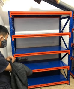 Kệ Trung Tải 4 tầng: Cao 2m, dài 1.5m, rộng 0.6m