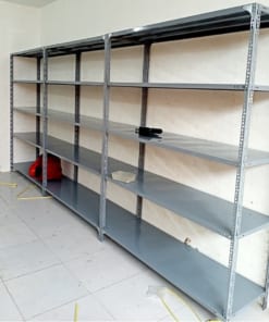 Kệ Sắt V Lỗ 5 tầng: Cao 2m, dài 1.5m, rộng 0.4m