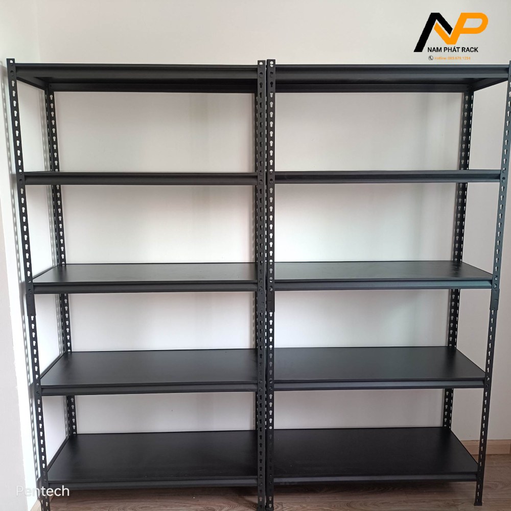 Kệ V di động móc gài