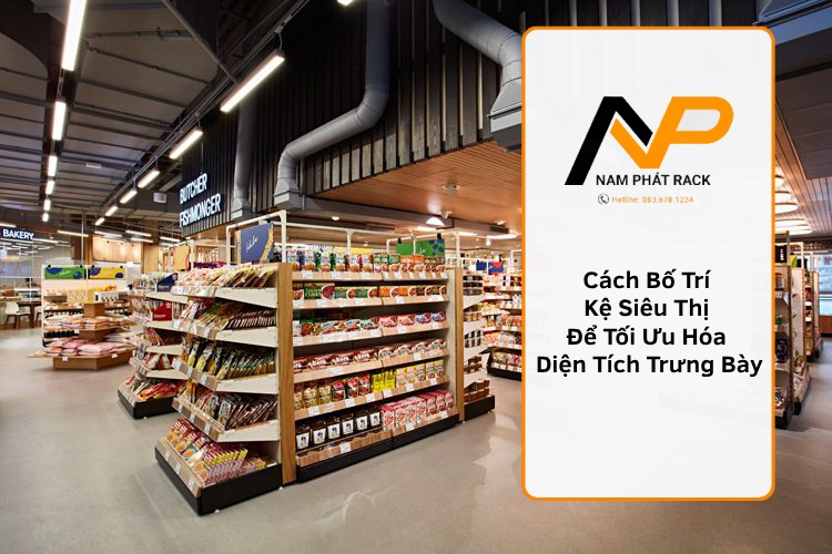 Bố trí kệ siêu thị thumbnail