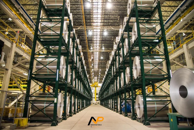 Kệ kho hàng hạng nặng chứa coil