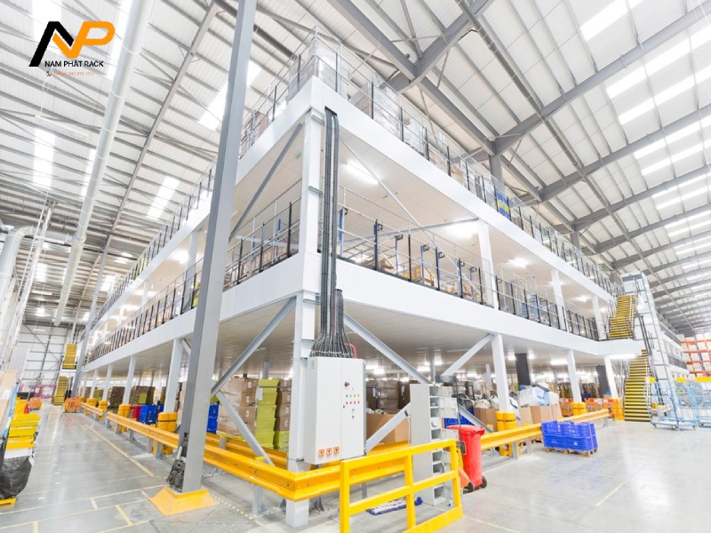 Lắp đặt kệ kho công nghiệp mẫu