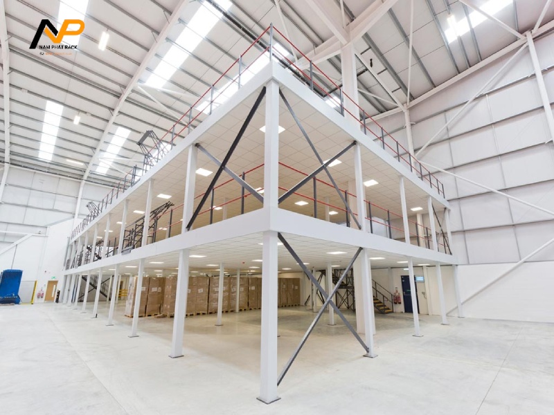 Mô hình kệ kho công nghiệp
