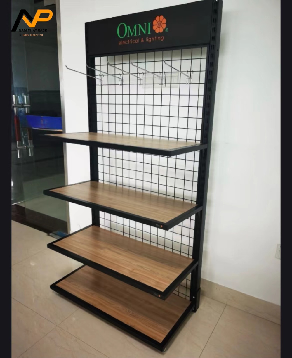 Kệ siêu thị đơn mẫu thử