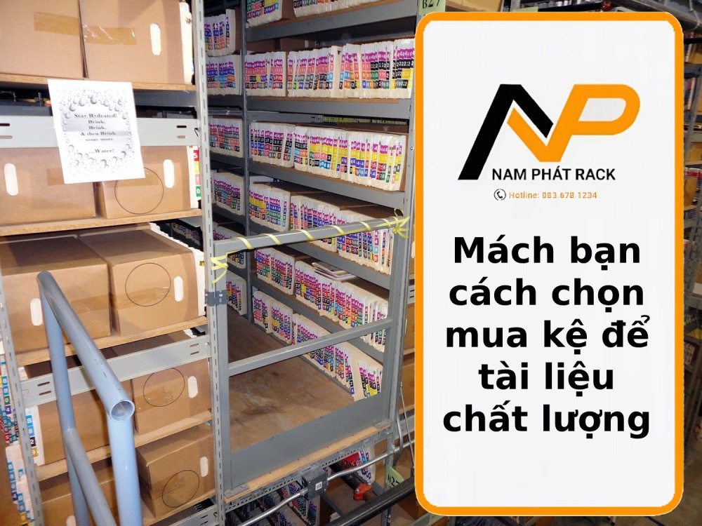 Mách bạn cách chọn mua kệ để tài liệu chất lượng
