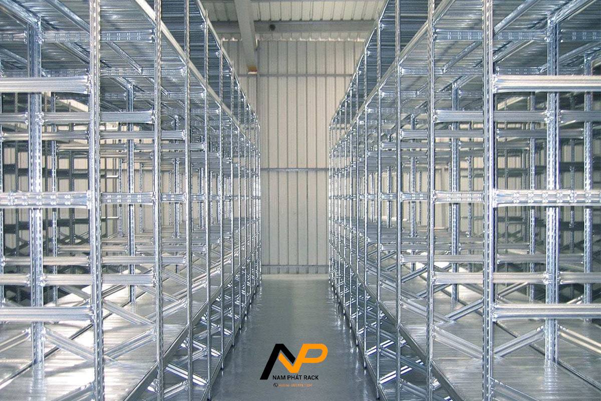 Nhà kho kệ trung tải nhẹ
