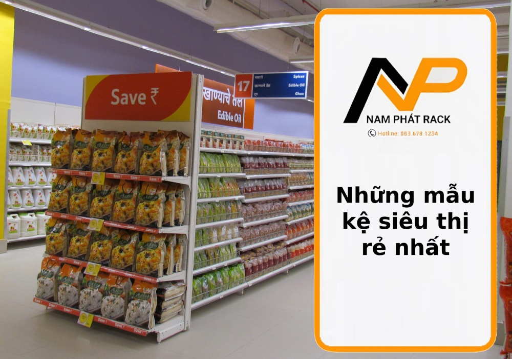 Những mẫu kệ siêu thị rẻ nhất Những mẫu kệ siêu thị rẻ nhất