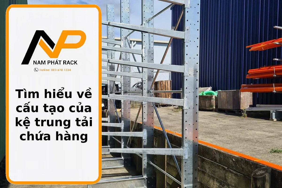 Tìm hiểu về cấu tạo của kệ trung tải chứa hàng