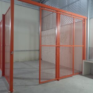 Hàng rào lưới, Vách ngăn kho, hàng rào di động