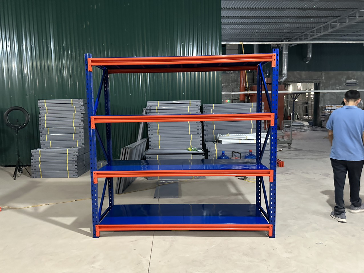 Kệ Kho Hàng, Kệ Trung Tải 4 tầng (D2000 x R500 x C2000mm)