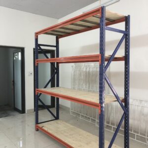 Kệ trung tải mặt ván gỗ lưu trữ hàng hóa
