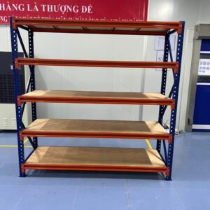 Kệ kho trung tải mặt ván gỗ