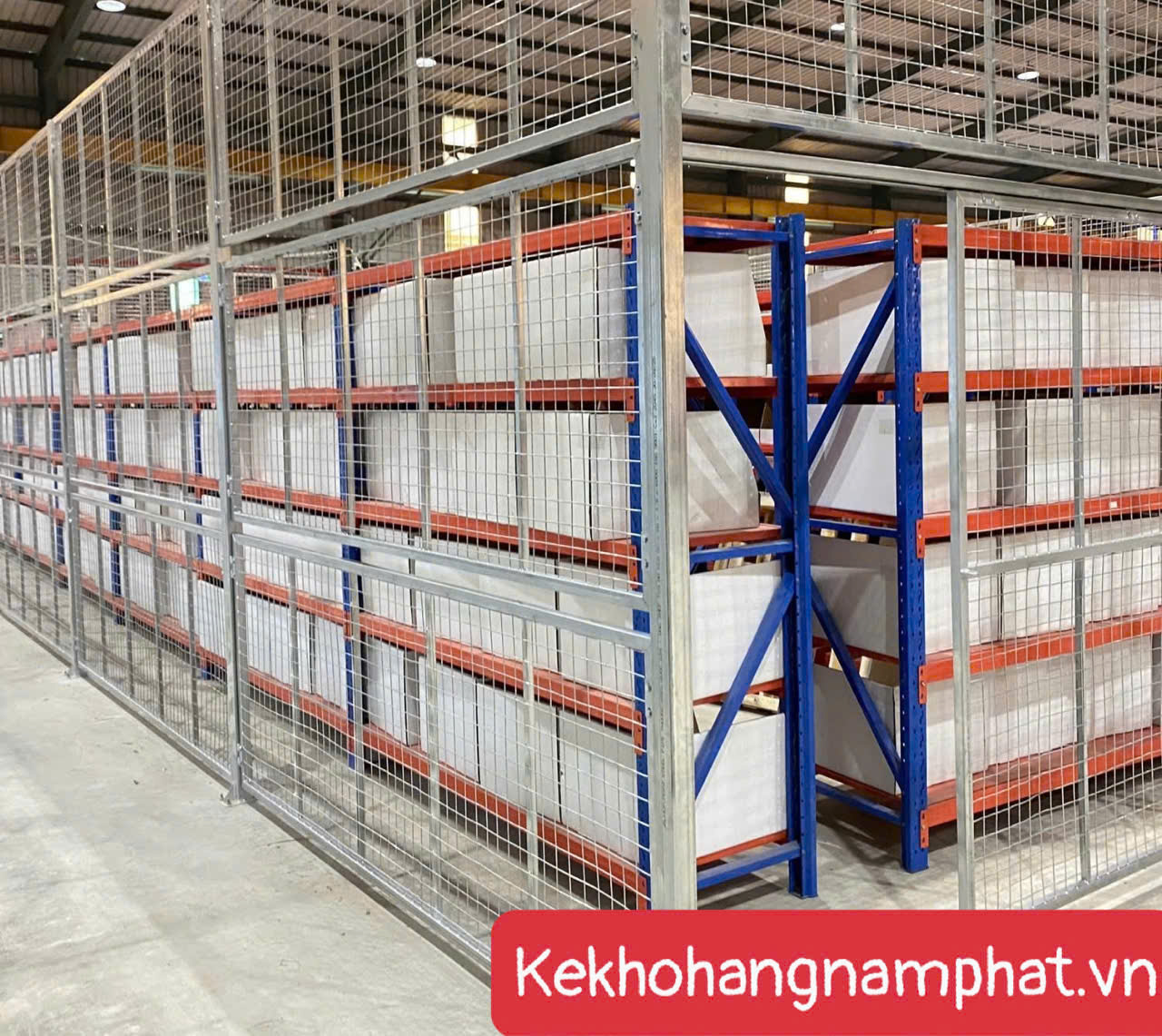 Vách ngăn lưới, Vách lưới ngăn kho, Vách ngăn di động, Hàng rào lưới